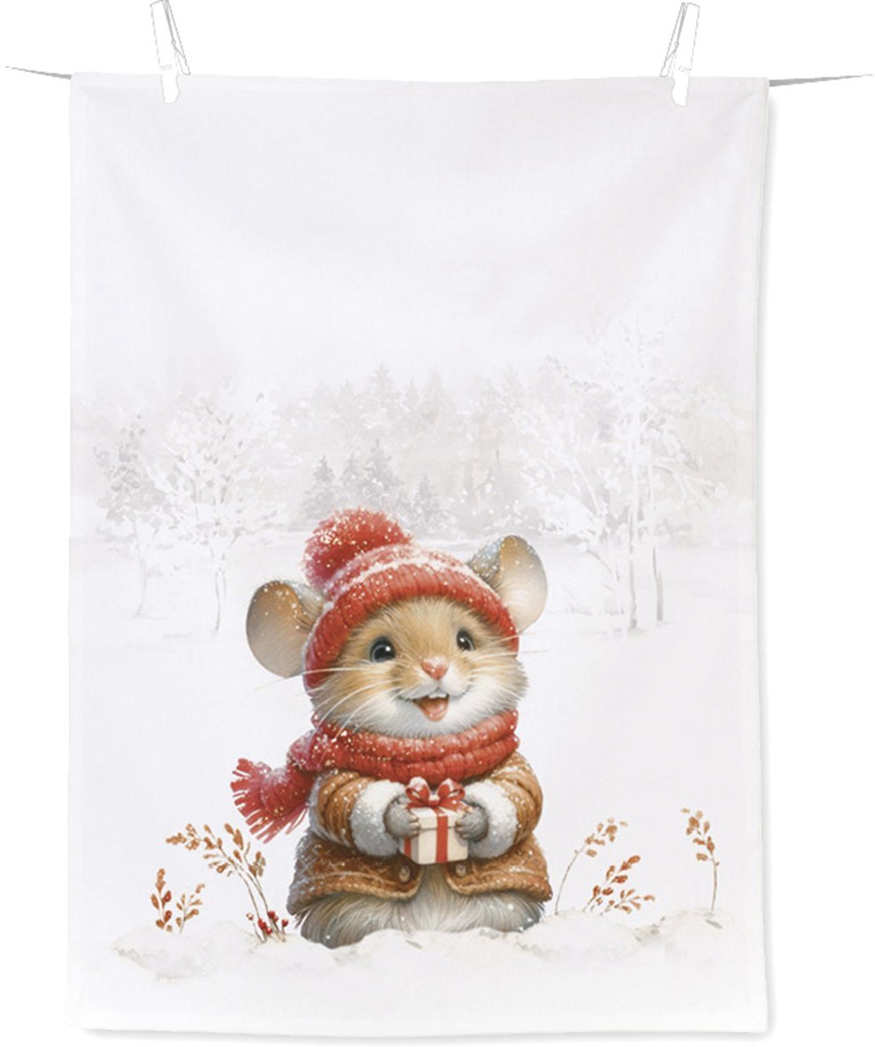 Dieses Geschirrtuch trägt den Namen ELLI AND BECKY 70 X 50 Cm. Es ist ein Textilprodukt für den Haushalt.