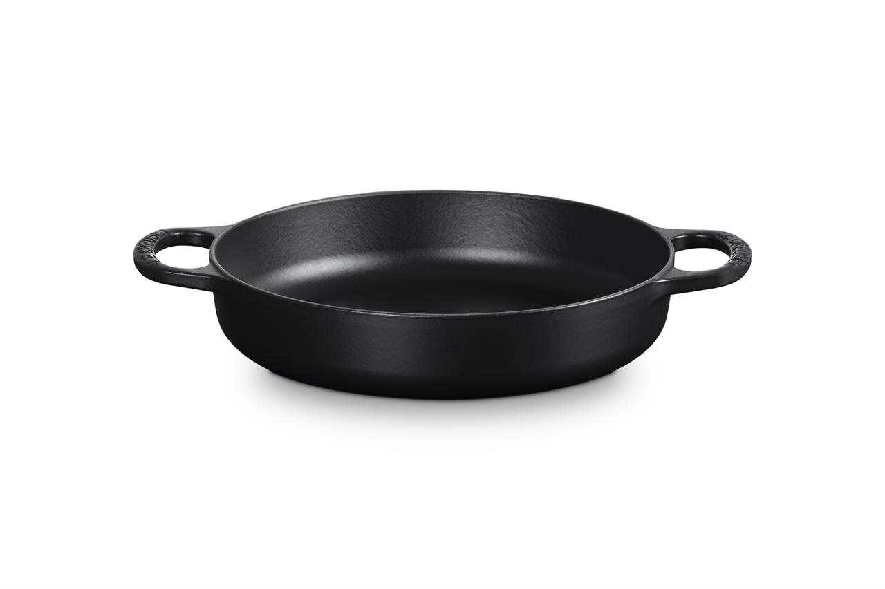 Servierpfanne Signature 2 Griffe 28 cm Schwarz